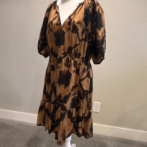 Rails Arabella Tigers Eye Dress, Size Large, EUC - Picture 3 of 8